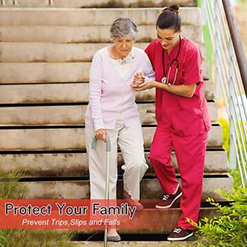 S&X Heavy Duty Anti Slip Tape for Stairs and Walkways