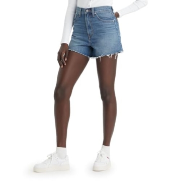 Levi's Women's High Waisted Mom Shorts - Vintage Comfort & Style