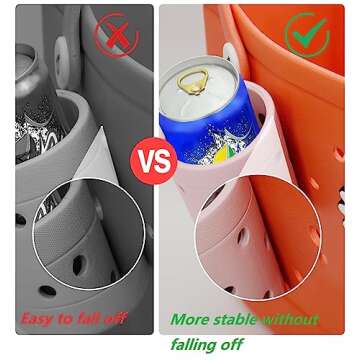 Cup Holder Attachment for Bogg Bag – Stylish Drink Holder