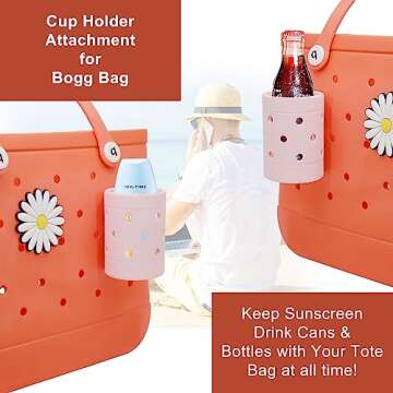 Cup Holder Attachment for Bogg Bag – Stylish Drink Holder