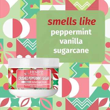 Hempz Crushed Peppermint Sugar Body Scrub for All