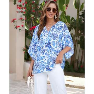 Discover Bebonnie Women's Bohemian Blouse for Effortless Style