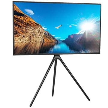 VIVO Artistic Easel 45 to 65 inch LED LCD Screen, Studio TV Display Stand, Adjustable TV Mount with ...