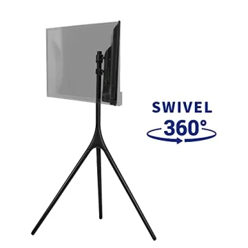 VIVO Artistic Easel TV Stand for 45 to 65 inch TVs