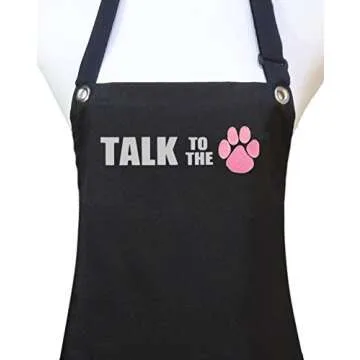 Trendy Waterproof Dog Grooming Apron for Professionals and Pet Lovers - Talk to the Paw!