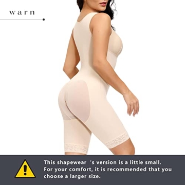 SPARSHINE Shapewear Bodysuit for Women Butt Lifter