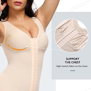 SPARSHINE Shapewear Bodysuit for Women Butt Lifter