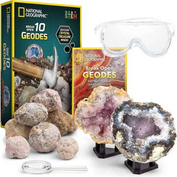 Crystal Geodes STEM Science Kit for Kids