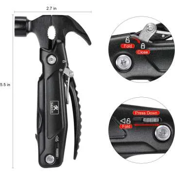 SAWKIT 15 in 1 Multi-Tool Hammer for Every Occasion