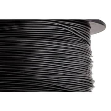 HATCHBOX ABS 3D Printer Filament, Dimensional Accuracy +/- 0.03 mm, 1 kg Spool, 1.75 mm, Black