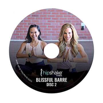 Blissful Barre Workout DVD. 8 barre workouts for women. Low impact strength training workout program (beginners & advanced).