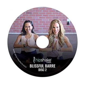 Blissful Barre Workout DVD. 8 barre workouts for women. Low impact strength training workout program (beginners & advanced).