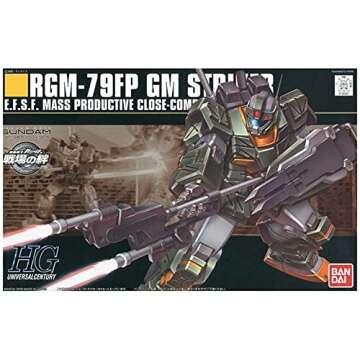 Bandai Hobby #72 RGM-79FP GM Striker HGUC Action Figure