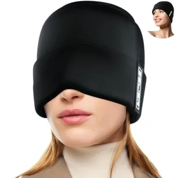 ZELIER Migraine Relief Cap | Ice & Hot Therapy Hat for Headaches