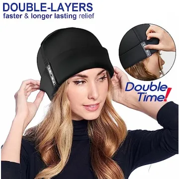 ZELIER Migraine Relief Cap for Headache and Stress Relief