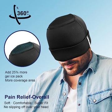 ZELIER Migraine Relief Cap for Headache and Stress Relief