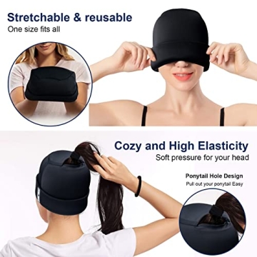ZELIER Migraine Relief Cap for Headache and Stress Relief