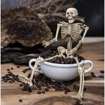 Realistic 16" Full Body Posable Skeleton for Halloween