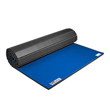 IncStores 1.6 Inch Thick Roll Out Wrestling Mat | Foam and Vinyl Mat for Practicing Wrestling Techni...
