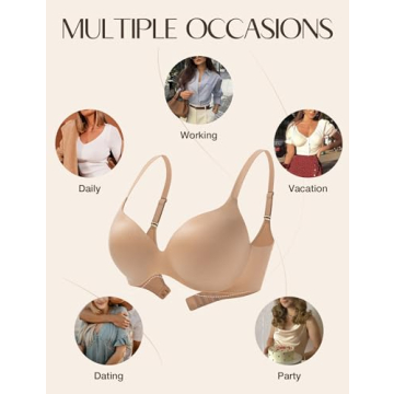 Deyllo Push Up Padded Bra - The Ideal T-Shirt Bra