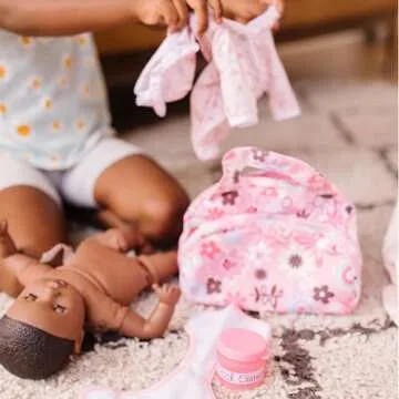 Melissa & Doug Doll Feeding and Changing Accessories Set