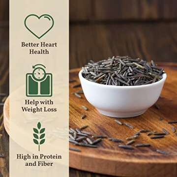 Wholesome Minnesota Wild Rice - 5LB Natural Goodness