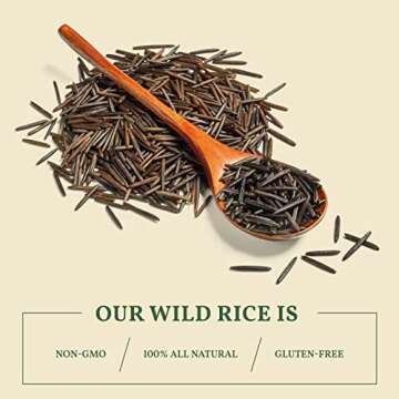 Wholesome Minnesota Wild Rice - 5LB Natural Goodness