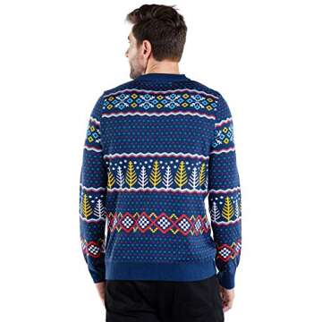 Tipsy Elves Men's Ugly Christmas Sweaters - Funny Christmas Sweaters for Men - Fun Holiday Pullovers...