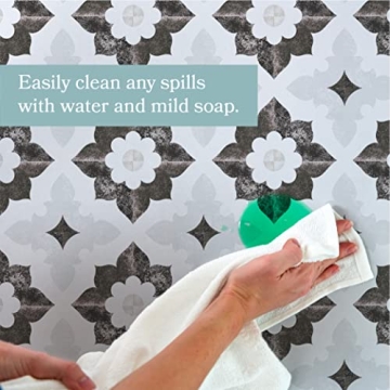 Chic Carolina Creekhouse Vinyl Rug - Easy to Clean & Eco-Friendly