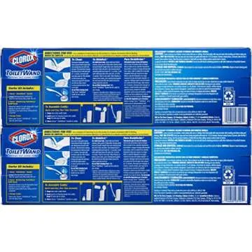 Clorox ToiletWand, 2 Caddies and Refill 12 Heads