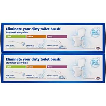 Clorox ToiletWand, 2 Caddies and Refill 12 Heads