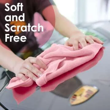 Avalon Microfiber Cleaning Cloths (Value Pack of 36)