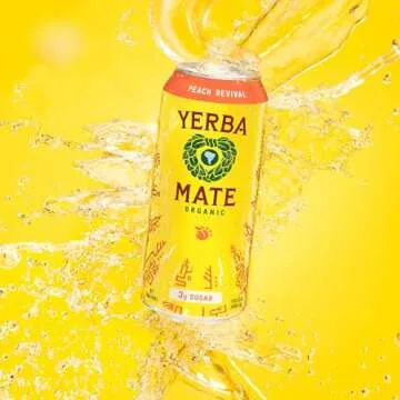 Guayakí Peach Revival Yerba Mate Energy Drink