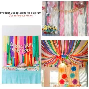 We Moment Red Crepe Paper Streamers for Every Celebration