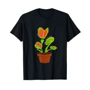 Carnivorous Plant Shirt Gift Idea for Botanists Venus Fly Trap T-Shirt