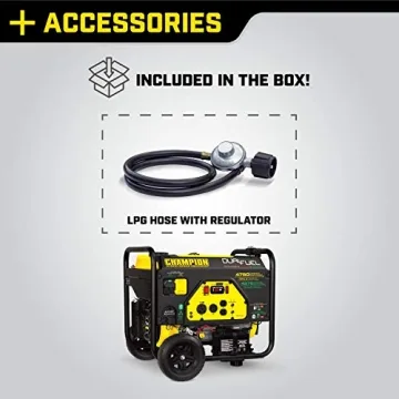 Champion 4750-Watt Dual Fuel Portable Generator