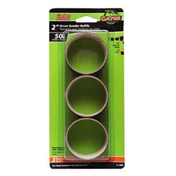 Durable Coarse Sleeve 3-Pack for Drum Sanders