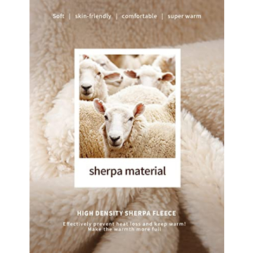 Gihuo Women's Fleece Lined Sweatpants for Winter Comfort