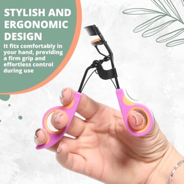 Premium Whalrace Eyelash Curler with Extra Pads - Perfect Curls