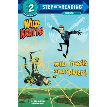 Wild Insects and Spiders! (Wild Kratts: Step into Reading, Step 2)