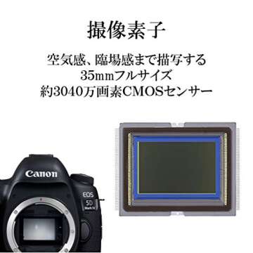 Canon EOS 5D Mark IV DSLR Camera - 30.4MP Full Frame