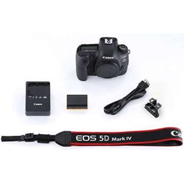 Canon EOS 5D Mark IV DSLR Camera - 30.4MP Full Frame