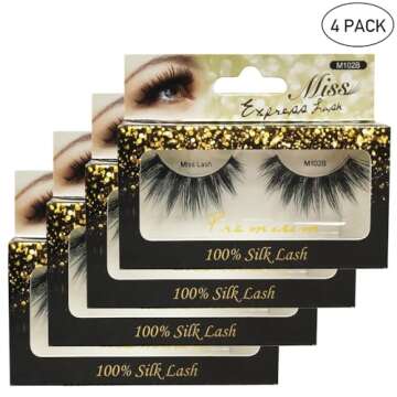 Miss Lashes 3D Volume M102B - Luxurious Hand Made Eyelash Extensions