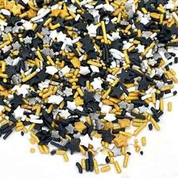 Manvscakes 7.2 oz Colorful Edible Sprinkles for Baking