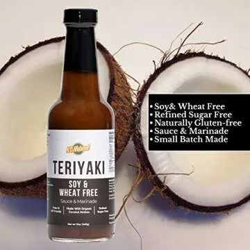 KC Natural Teriyaki Sauce - Soy & Wheat Free, AIP Friendly