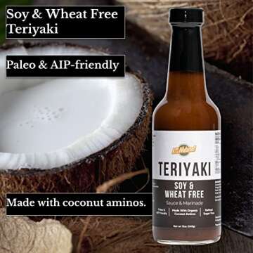 KC Natural Teriyaki Sauce - Soy & Wheat Free, AIP Friendly