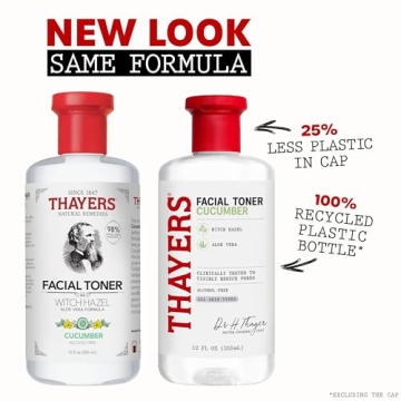 THAYERS Cucumber Witch Hazel Toner for Hydrated Skin