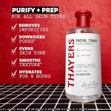 THAYERS Cucumber Witch Hazel Toner for Hydrated Skin