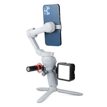 ARNARKOK Cold Shoe Adapter for DJI Osmo Mobile 3-6