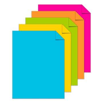 Astrobrights 5-Color Cardstock Assortment - 50 Sheets, 8.5 x 11 in